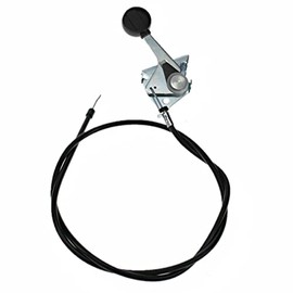 QUICKIEPARTS 15140 Throttle Control Cable Compatible with Hustler 778265 with Z Bend.