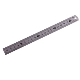 Regla de acero inoxidable con mesa de conversión de 15 cm, 20 cm, 30 cm - 20 cm