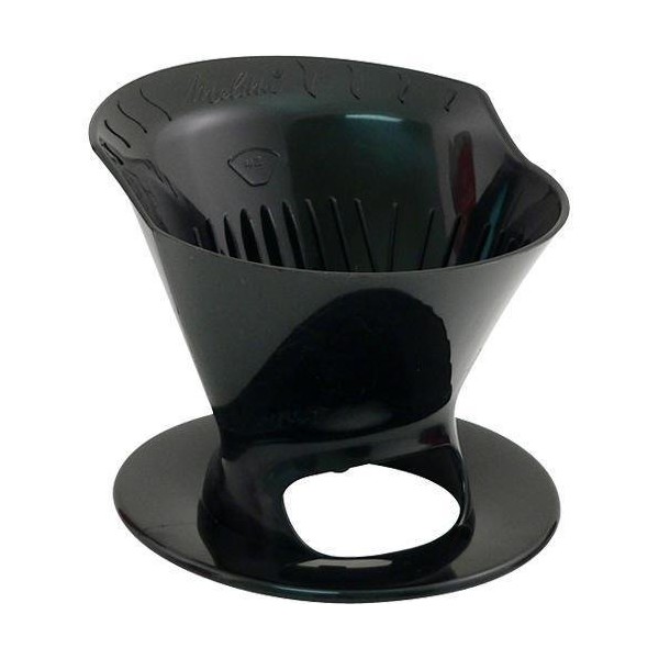 Melitta 64007 1 Cup Black Pour-Over Coffee Brew Cone
