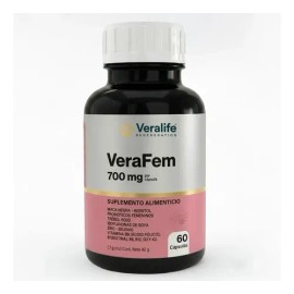 Verafem Vitaminas Y Probióticos Para Mujer 60 Cápsulas Sin Sabor