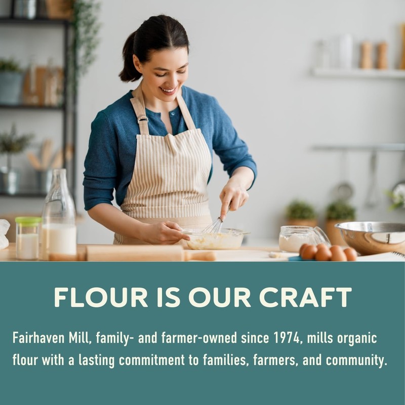 Fairhaven Mill Organic Coarse Ground 100% Whole Grain Bread Flour