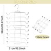 2 Pack Scarf Hanger,Leggings Hangers for Closet,360°Rotating Metal Belt Hangers
