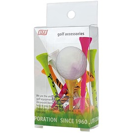 Light Golf Tee T-143 B (020) Design Tee Wood Tee Set T-143 B (020)