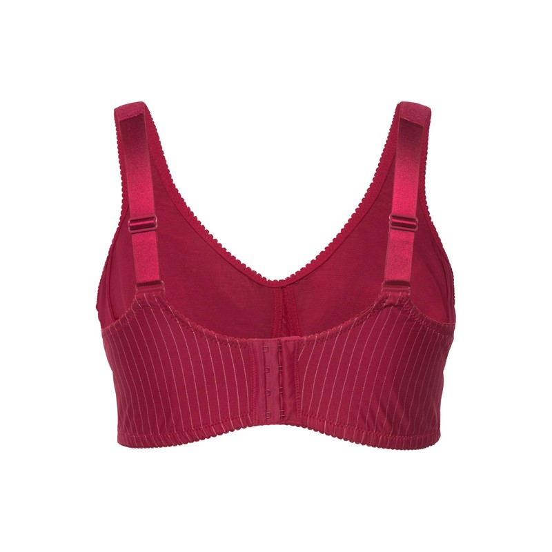 Ulla Popken Ladies’ Relief Bra, Non-Wired, Rhinestone Pendant, C–G Cup