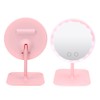 USB Charging 5 Color Light Desktop Cosmetic Mirror Adjustable LED