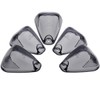 5pcs Cab Marker Light Smoke Cover Red LED, Cab Roof