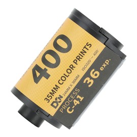 TOWEBOORY 35 mm Film, Camera Colour Film Negative Film Colour Printing Film ISO 320-400 35 mm Fine Grain Wide Exposure Latitude HD Camera Colour Negative Film for 135 Camera (36 Poses)