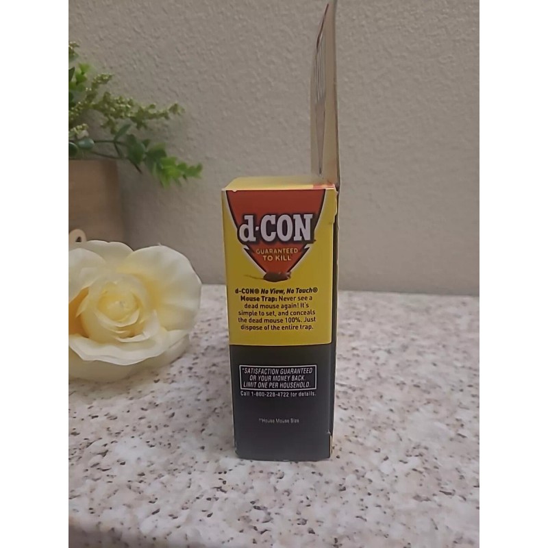 D-Con Disposable No View Snap Trap For Mice- Mouse Trap