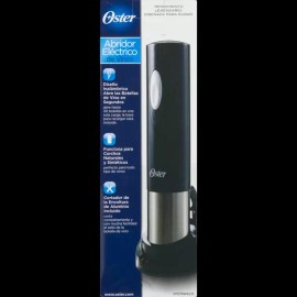 Oster Brand New Oster Electric Cordless Wine Opener, Tuxedo Black