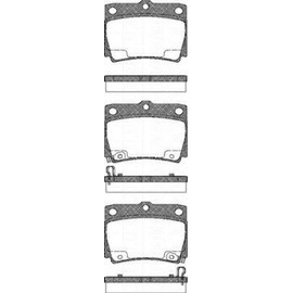 Triscan 8110 42022 Brake Pad Set, disc brake