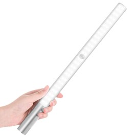 BLS LED Closet Light, T401 Super Bright Wireless Under Cabinet Lighting | Motion Sensor Light | Large 4500mAh Rechargeable Battery Powered | 6000K White Glow | 180 Days Battery Time