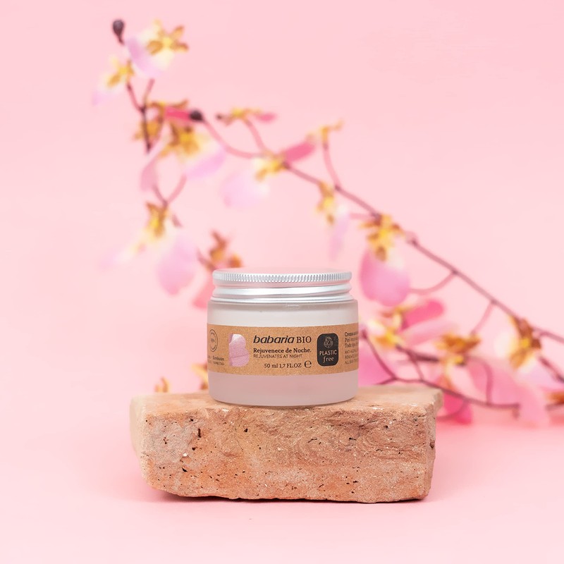 Babaria Unisex Crema DE Noche Organic Night Cream 50 ml,
