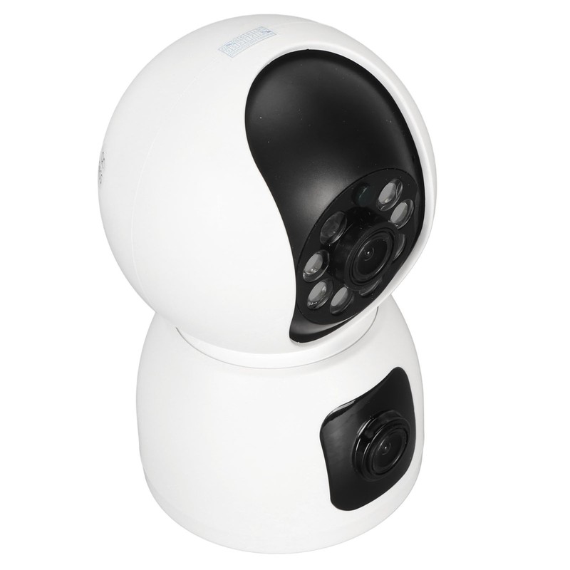 Indoor Camera Dual Lens 2K Full HD Night Vision Two