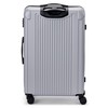 Marc New York Lotus 28" Upright Luggage, Silver, Large