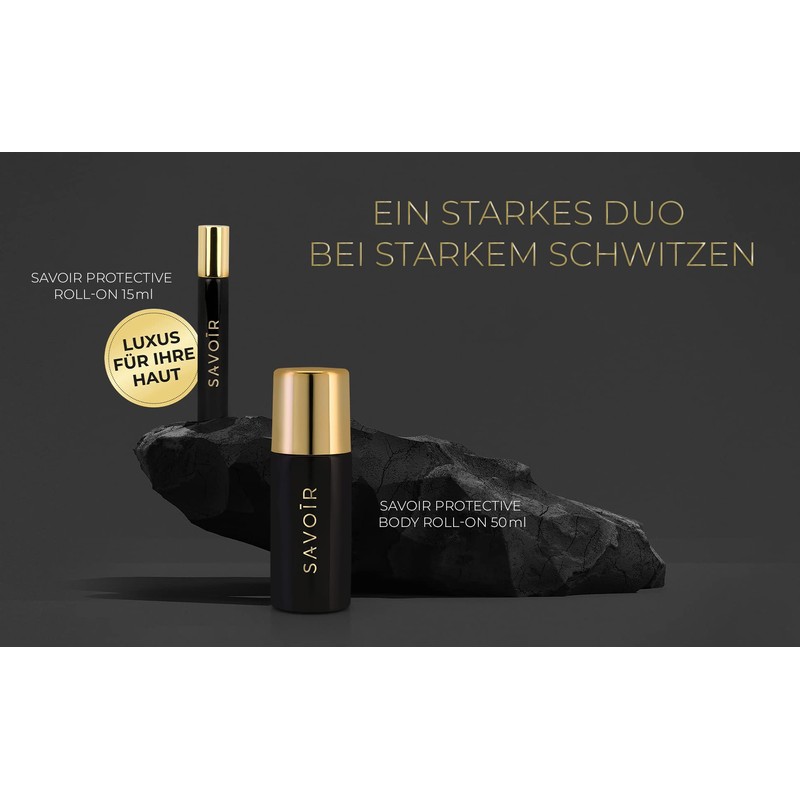 Savoir Antiperspirant Roll On Against Sweating | Antiperspirant for Men