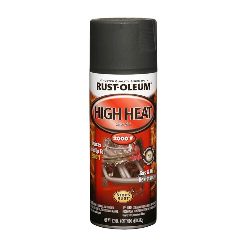 Rust-Oleum Rust-Oleum 248903 Automotive High Heat Spray Paint, 12 oz,
