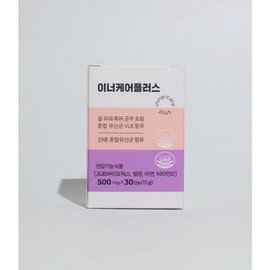 Women's Vaginal Lactobacillus Durabac Quadruple Defense Coating (30 Capsules 1 Month) Inner Care Plus Health Functional Food, 1 Piece, 30 Tablets / 여성 질유산균 Durabac 4중방어코팅 (30캡슐1개월) 이너케어플러스 건강기능식품, 1개, 30정