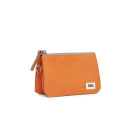 Roka Carnaby Small Sustainable Canvas Atomic Orange Purse