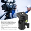 Panoramic Ball Head 360 Degree Rotating 3/8in Thread Metal Tripod