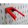 Wall Control Metal Pegboard 1-1/4in Handle Bracket Slotted Hook -