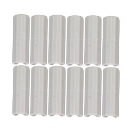 KOYOKOMA Bed Sheet Clips, Bed Sheet Fixing Clips 12 Pcs Set Anti-Slip Clips Sheets Mattress Tubular Clips (Gray)