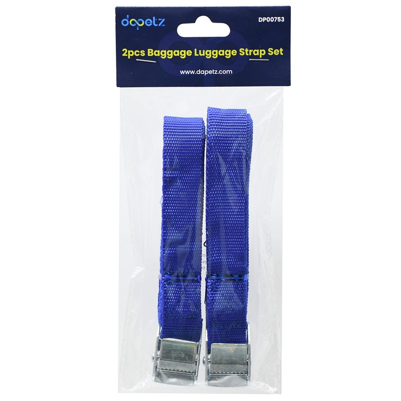 Dapetz ® Cam Buckle Tie Down Straps - UV Resistant