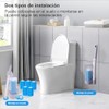 Escobilla Para Inodoro Desechable, Cepillo Para Baño Con 30pcs Toilet