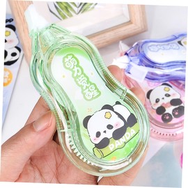 Operitacx 4pcs Portable Correction Tapes Correction Tapes for Students Cute Panda Design Easy to Write over Colors Included