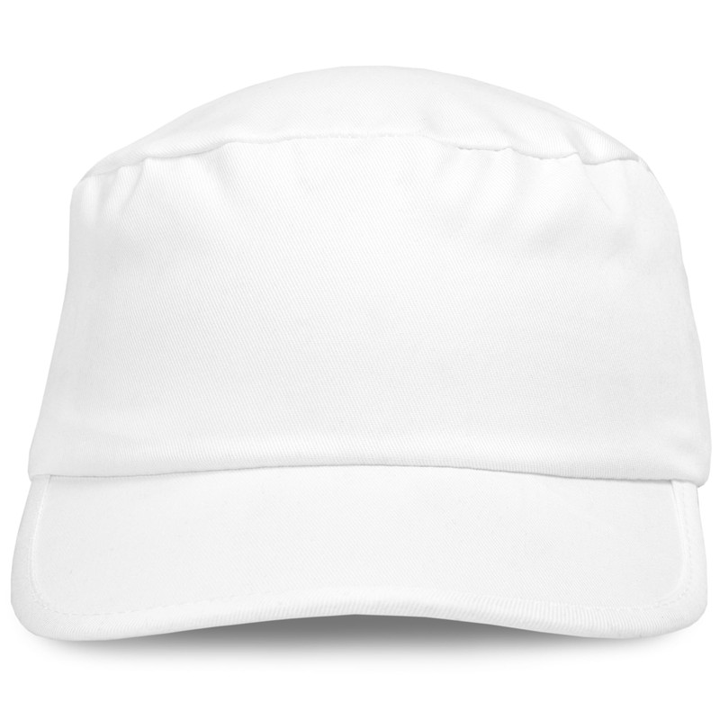 DALIX Blank Hat Cotton Twill Painters Cap in White