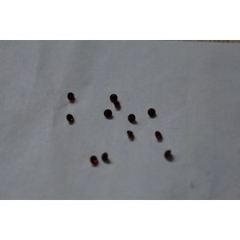 LIONEL NO. 700E-165 RED RHINESTONES MARKER LAMP(JEWELS) 1 DOZEN REPRODUCTION