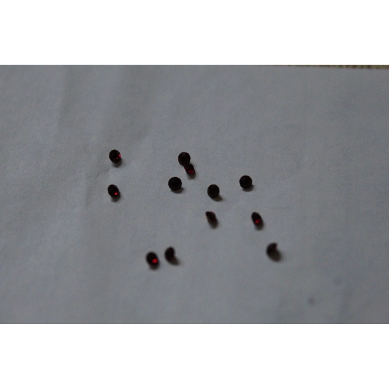 LIONEL NO. 700E-165 RED RHINESTONES MARKER LAMP(JEWELS) 1 DOZEN REPRODUCTION