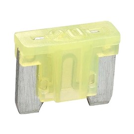 Narva Micro 20 Amp Blade Fuse, Yellow (Blister Pack of 5)