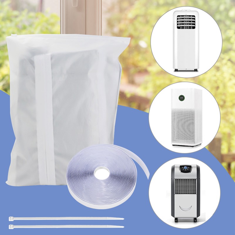 AC Window Sealing Cloth Universal Waterproof Encrypted Polyester Portable Air