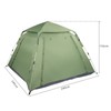 AMOPA 240 * 240 * 150cm Spring Quick Open Four-Person