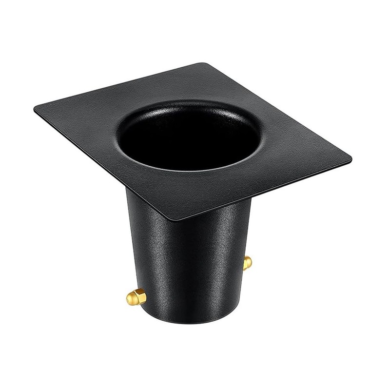 Namvo Rain Chains Aluminium Black Powder Coated Gutter Downspout Adapter