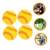 Anneome 4pcs Pu Sponge Training Baseballs Soft Practice Balls for