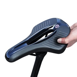 ROCKBROS MTB Bicycle Saddle Ergonomic Shock Absorbing Bicycle Saddle for Men/Women 270 mm x 155 mm