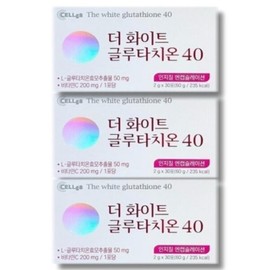 Cellgate The White Glutathione 40 2g x 30 sachets, 3 boxes / 셀게이트 더화이트 글루타치온40 2g x 30포 3박스