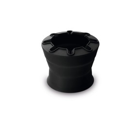 LAMY 1235514 aquaplus water cup 543 - foldable water cup with brush tray in black - ideal for school lessons