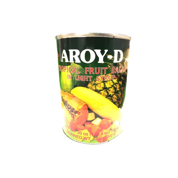 Aroy-D Tropical Fruit Cocktail In Light Syrup 20 oz