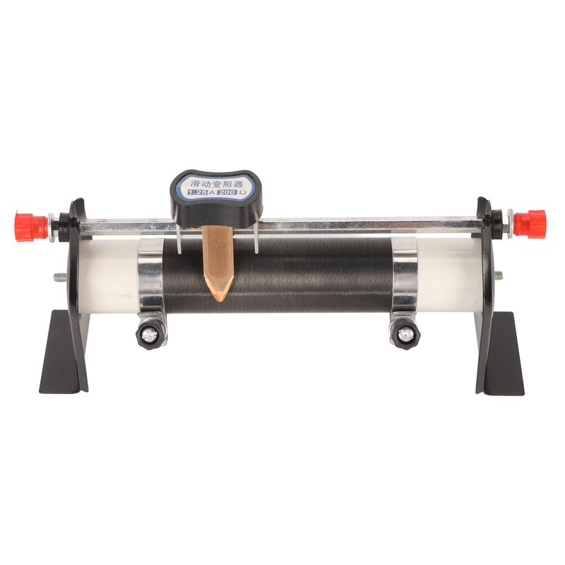 Sliding Rheostat 1.25A 200Ω Adjustable Slide Rheostat Physical Electrical Experiment