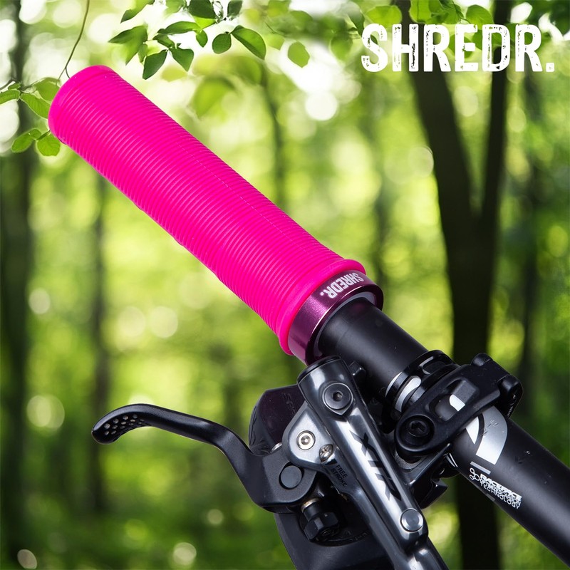 SHREDR. Slope Shark | Mountain Bike Grips | Slat Grip