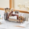 Rotating Makeup Organizer,Large Capacity Countertop Skincare Organizer,2 in 1 Bathroom