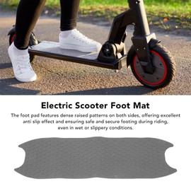 MUNEFE Scooter Pedal Mat, Electric Scooter Rubber Foot Mat, Foot Pad Pedal Rubber Foot Mat for F20 F2 F30 F40