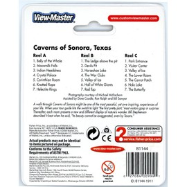 Caverns of Sonora, Texas - ViewMaster 3 Reel Set