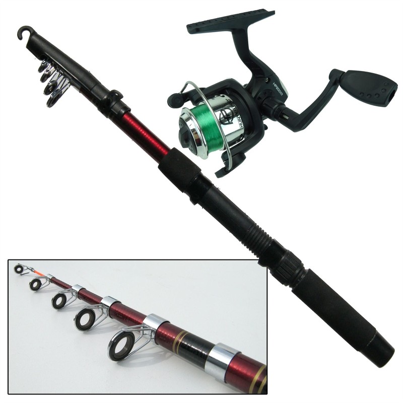 Roddarch© Junior Beginners Kids Novice Fishing Rod Reel Kit Set
