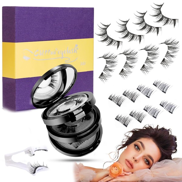 Magnetic Eyelashes with Applicator Beauty Haven Magnetic Lashes Magnetic Eyelashes