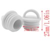 LQ Industrial 6PCS Mop Bucket Plug A22 Plastic White Drain