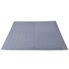 ISL Garage Tile, Solid Side Parts, Male Type, Gray, Set
