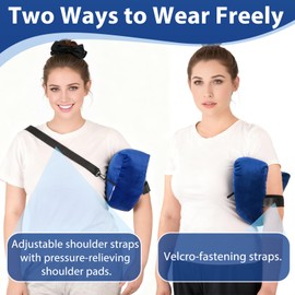 KUAZIDAR Rotator Cuff Pillow, Shoulder Surgery Side Sleeper Pillow, S